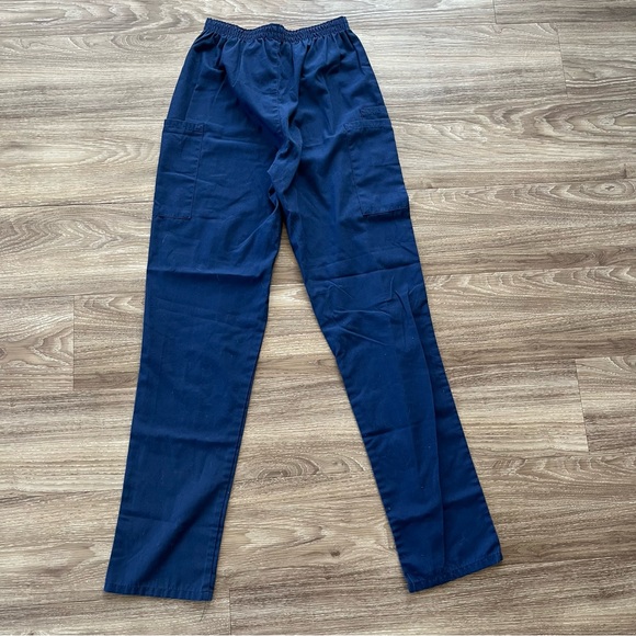 Cherokee Workwear Women's 4-Pocket Elastic Waist Utility Scrub Pants - Picture 2 of 4